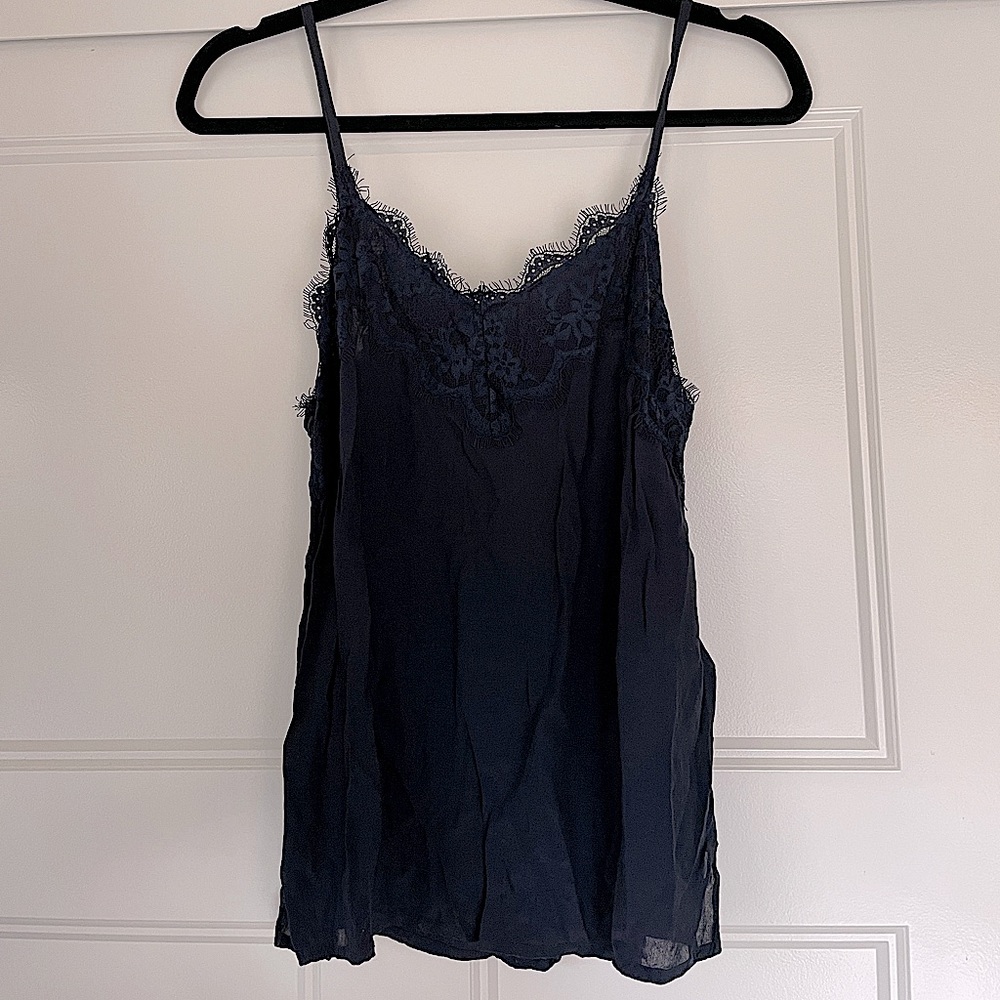 Abercrombie eyelash lace cami
